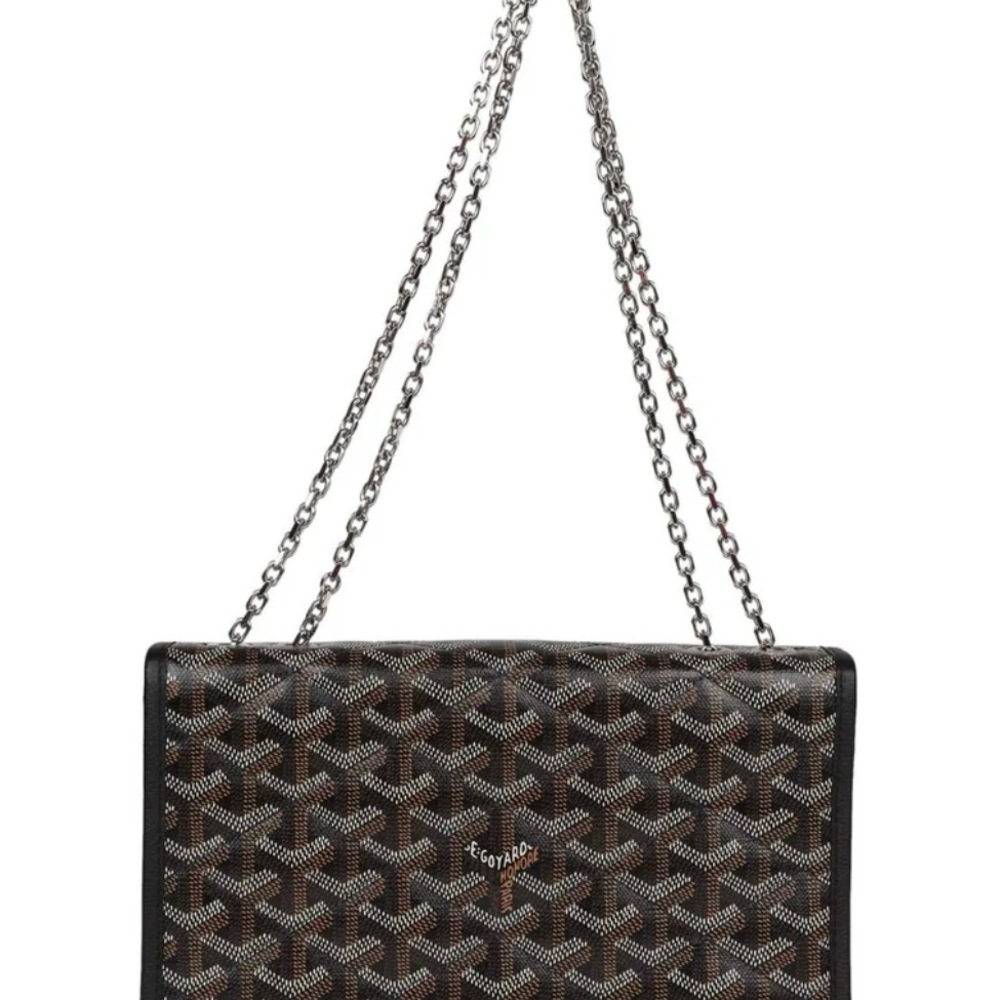 🖤GOYARD Alexandre Ill Chain Coated Canvas Bag